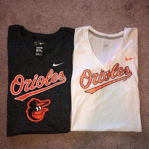 Bundle of 2 Women’s Nike Orioles T-shirts